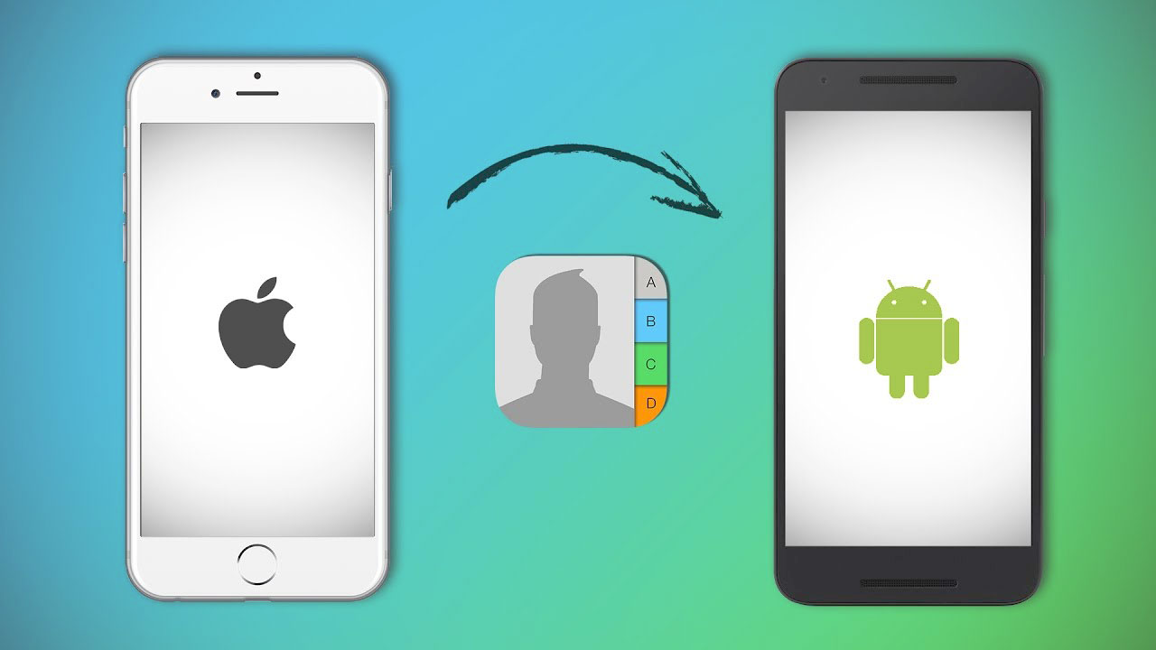 So übertragen Sie Kontakte vom iPhone auf ein Android-Smartphone