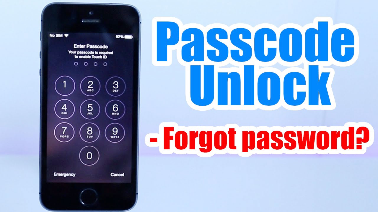 Wie Schalte dein iPhone frei, wenn Sie das Passwort vergessen haben