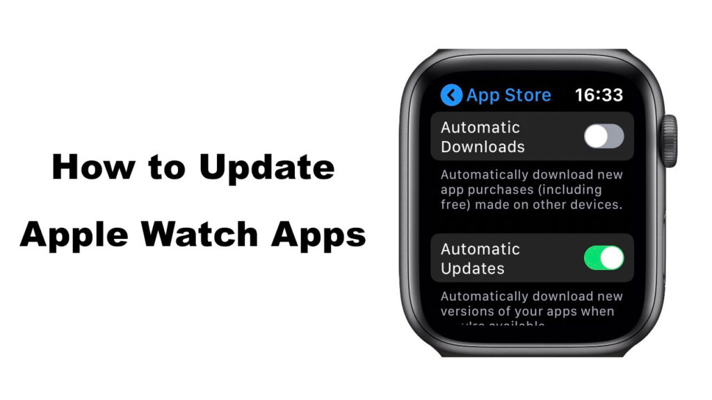Update Apple Watch Apps