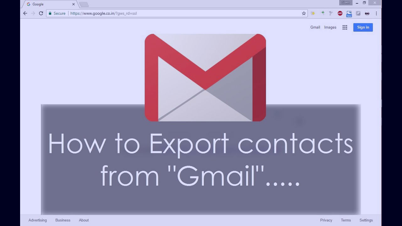 So exportieren Sie Kontakte in Gmail auf Ihren Computer