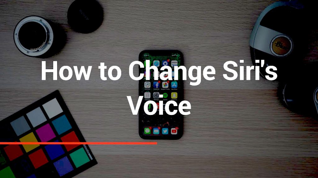 How to change Siri's voice