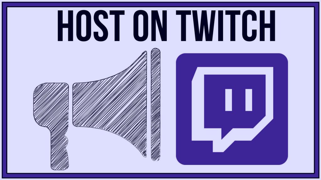 Wie man host auf Twitch