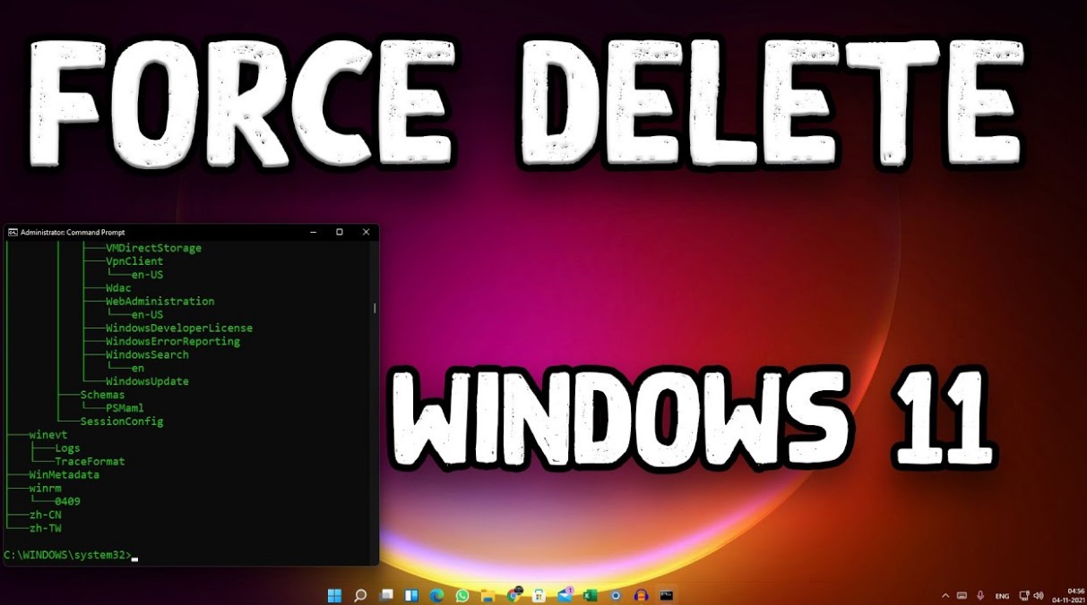 Delete Large Folder On Windows 11