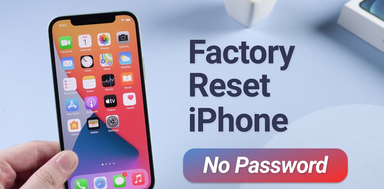iPhone ohne Passwort auf Werkszustand zurücksetzt