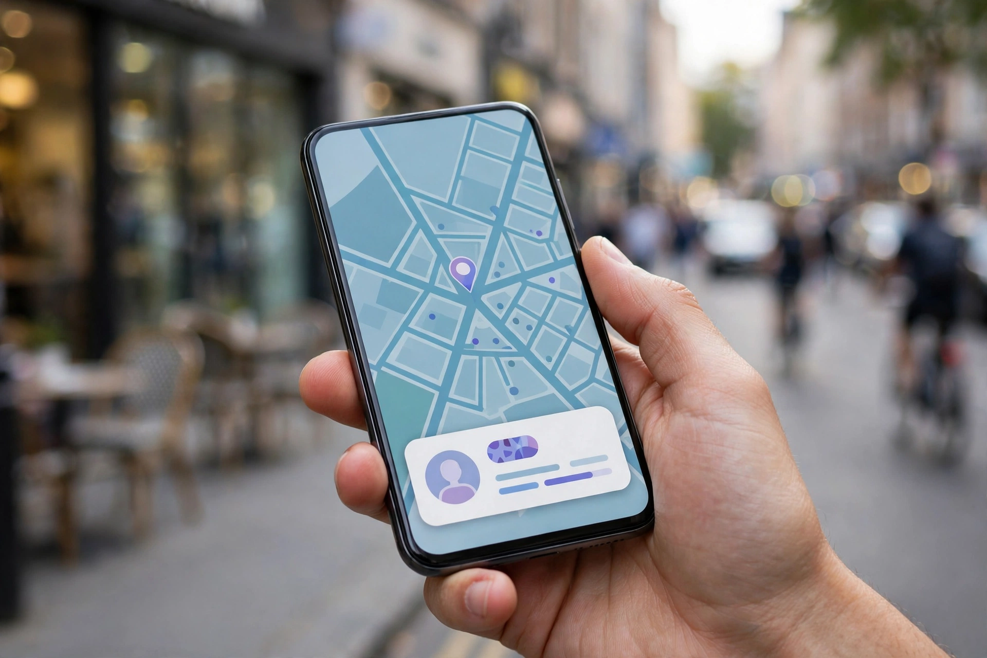 Öffentliches Profil in der Google Maps App auf dem Smartphone bearbeiten