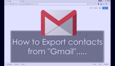 exportieren Sie Kontakte in Gmail